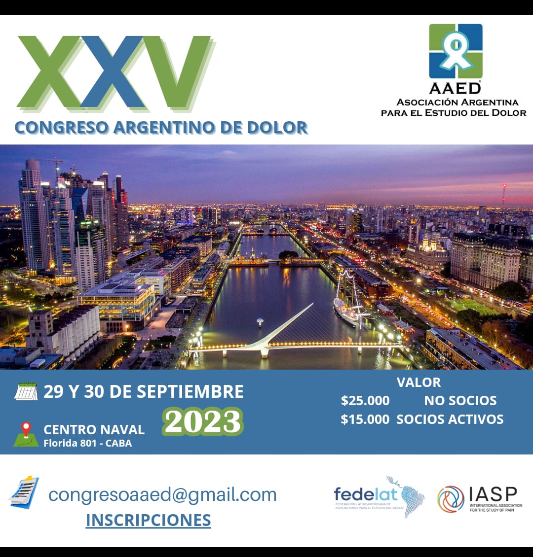 Lee más sobre el artículo XXV Congreso Argentino de Dolor