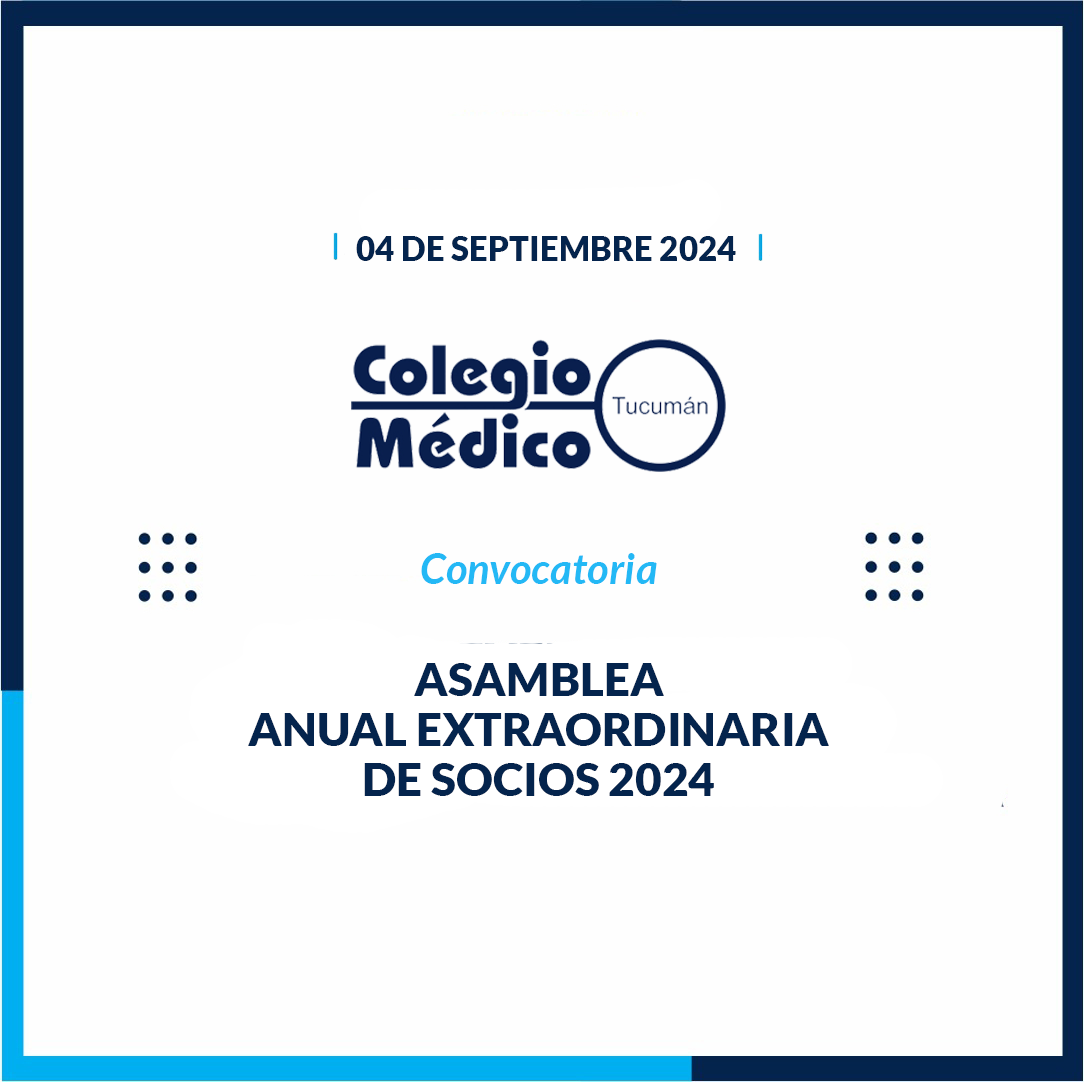 Lee más sobre el artículo Convocatoria a Asamblea Extraordinaria de Socios 2024