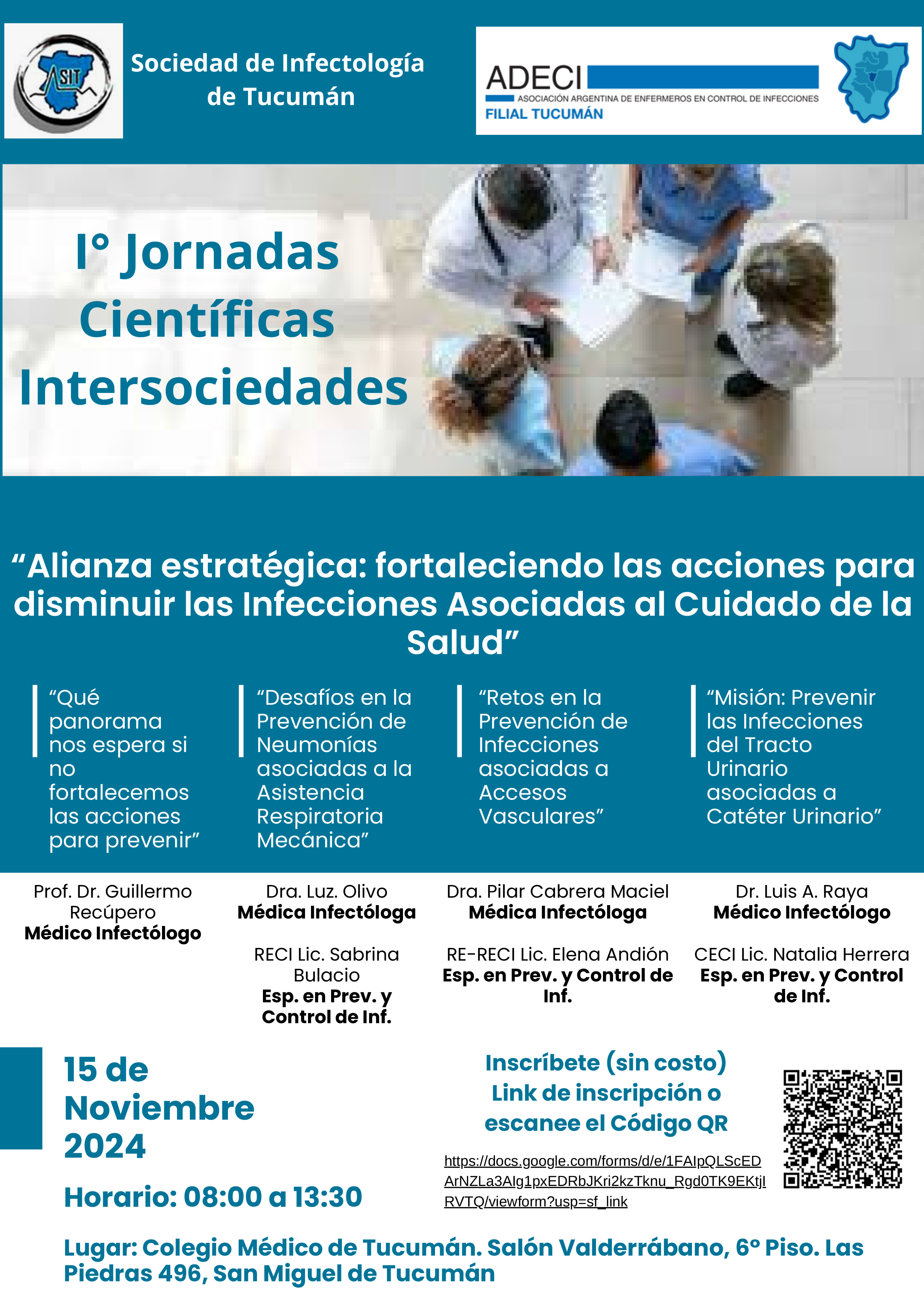 Lee más sobre el artículo I° Jornadas Científicas Intersociedades – Sociedad de Infectología de Tucumán