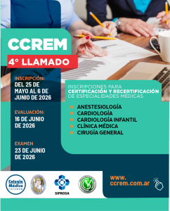 Lee más sobre el artículo CALENDARIO CCREM 2026
