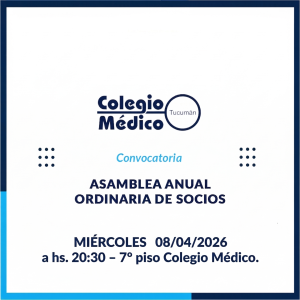 Lee más sobre el artículo Convocatoria a Asamblea Anual de Socios 2026