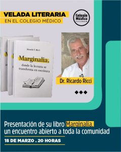 Lee más sobre el artículo Exitosa velada literaria y musical en el Colegio Médico de Tucumán