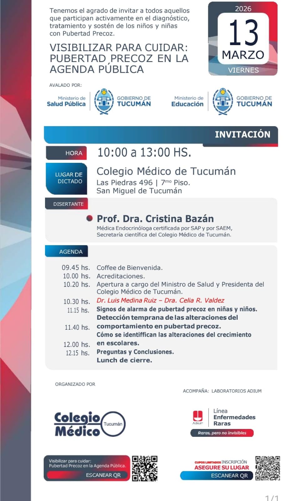 En este momento estás viendo PUBERTAD PRECOZ EN LA AGENDA PÚBLICA